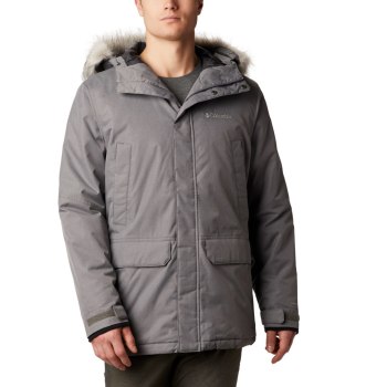 Columbia Muške Jakne - Penns Creek II Parka Sive | PMLG-49703